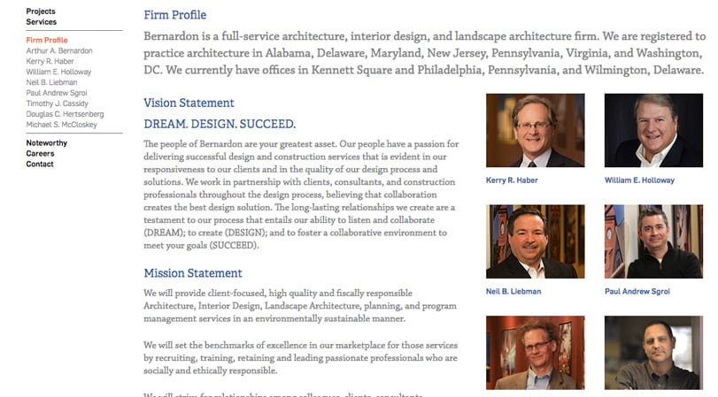 Bernardon Architects Firm Profile Page